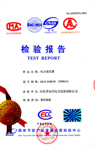 福州电力变压器检测报告